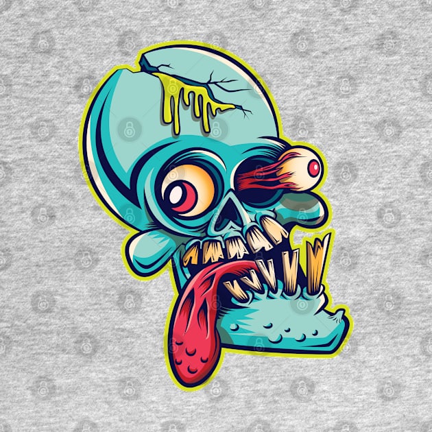 Funny calavera by Sauher